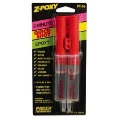 1oz. (28.4 gr) Z-Poxy Quick Shot Dual Syringe