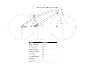 GT Slammer 20 Jant BMX Bisiklet - Siyah