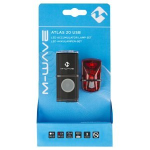 M-WAVE Atlas 20 USB Ön/Arka Işık Seti