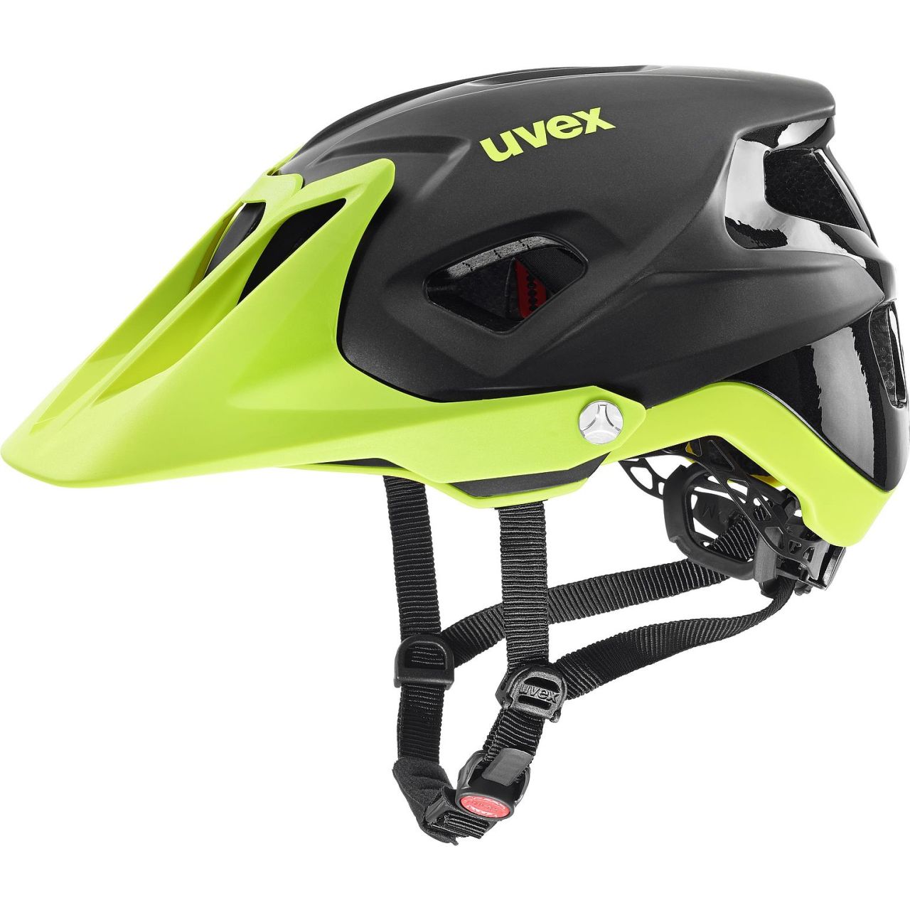 Uvex Quatro Integrale Yetişkin Bisiklet Kaskı - Mat Siyah Lime