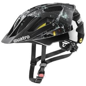 Uvex Quatro CC MIPS Yetişkin Bisiklet Kaskı - Black Jade Matt