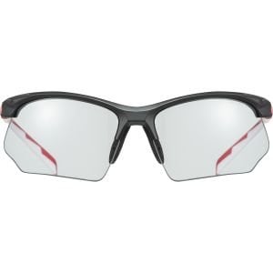 Uvex Sportstyle 802 V Bisiklet Gözlüğü - Siyah Kırmızı Beyaz