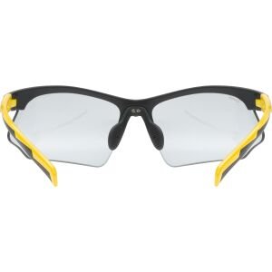 Uvex Sportstyle 802 V Bisiklet Gözlüğü - Mat Siyah Sarı