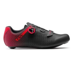 Northwave Core Plus 2 Yol Bisikleti Ayakkabısı - Siyah/Kırmızı