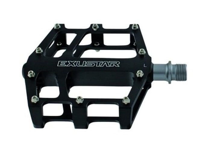 Exustar E-PB525 Alüminyum BMX Platform Pedal - Mat Siyah