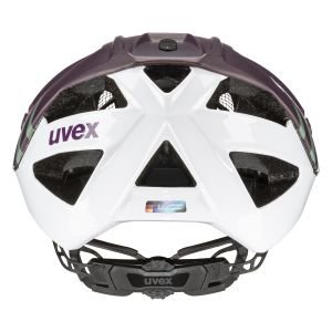 Uvex Quatro CC Yetişkin Bisiklet Kaskı - Plum White Matt