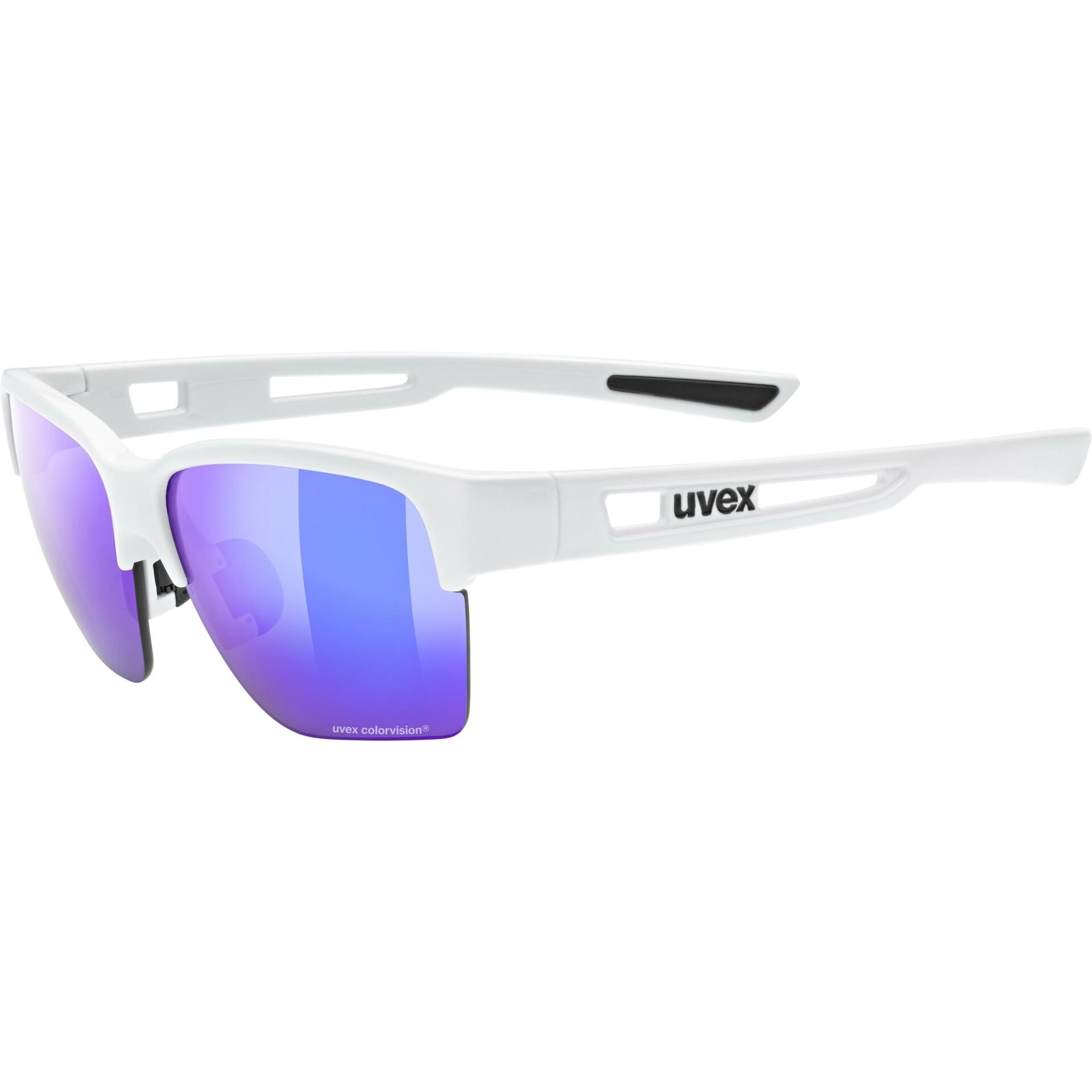 Uvex Sportstyle 805 CV Bisiklet Gözlüğü - Beyaz Mavi