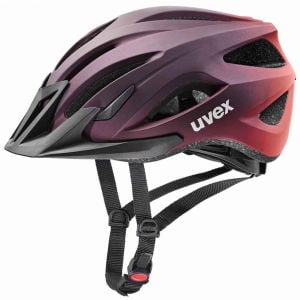 Uvex Viva 3 Yetişkin Bisiklet Kaskı - Plum - Grapefruit Matt