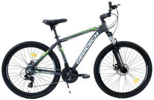 Geotech Mode 27,5 Econ 2 27.5 Jant 24 Vites Dağ Bisikleti - Gri/Yeşil