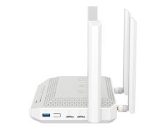 KN-2312-01-EU AX3000 Mesh Wi-Fi 6 4G+ Modem Router 2 SIM Yuvası ve Çok İşlevli USB 3.0