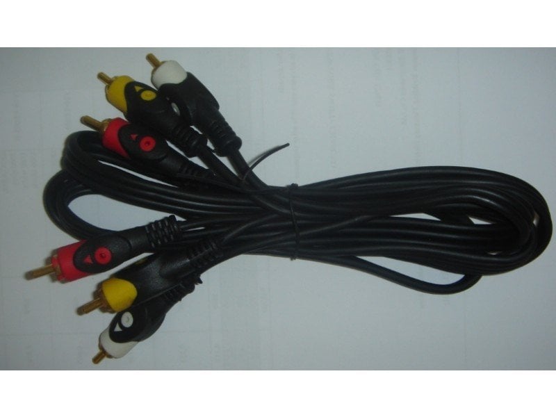 Fully G501CC - 3 Rca 3 Rca Kablo 5 mt (Kaliteli)