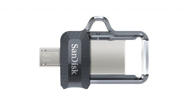 SANDISK SDDD3-032G-G46 32GB Ultra Android Dual Drive USB 3.0 Siyah USB Bellek