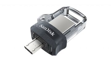 SANDİSK SDDD3-128G-G46 128GB Ultra Android Dual Drive USB 3.0 Siyah USB Bellek