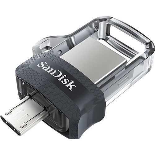 SANDİSK SDDD3-256G-G46 256GB Ultra Android Dual Drive USB 3.0 Siyah USB Bellek