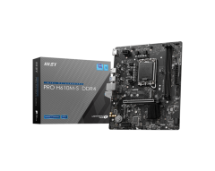 MSI PRO H610M-S DDR4 SOKET 1700 3200(OC) HDMI M.2 USB3.2 1x 1G LAN mATX