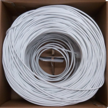Reçber SL400 Category 6 U/UTP 4x2x23AWG 305 mt. Ekstra Esnek Dayanıklı 1Gigabit Ethernet Destekli Poe ve Poe+ Özellikli Full Bakır Gri Renk Cat6 Kablo