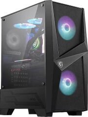 MSI MAG FORGE 100R TEMPERLI CAM 2X A-RGB FAN ,1X 120MM FAN ATX GAMING BILGISAYAR KASASI