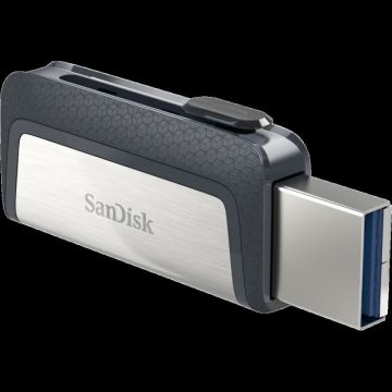 SANDISK SDDDC2-128G-G46 128GB Ultra Dual Drive Type C USB 3.1 Gri USB Bellek