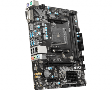 MSI A320M-A PRO A320 Socket AM4 AMD Ryzen™ DDR4 3200 MHz (O.C.) USB 3.1 Anakart