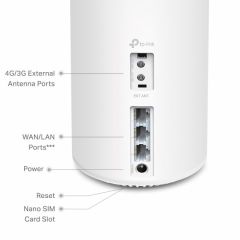 TP-LINK DECO X20-4G + AX1800 Whole Home Mesh Wı-Fı 6 Router