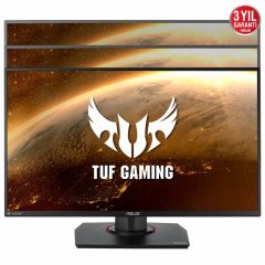 ASUS TUF GAMING VG259QM 24.5 HDR GAMING IPS FREESYNC VE G-SYNC UYUMLU  1920x1080 1MS 280HZ DP HDMI MM VESA 3YIL ELMB SYNC.PIVOT