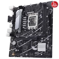 Asus PRIME B760M-K D4 Intel 1700p DDR4 5333 HDMI VGA 2x M2 USB3.2 AURA RGB mATX Anakart
