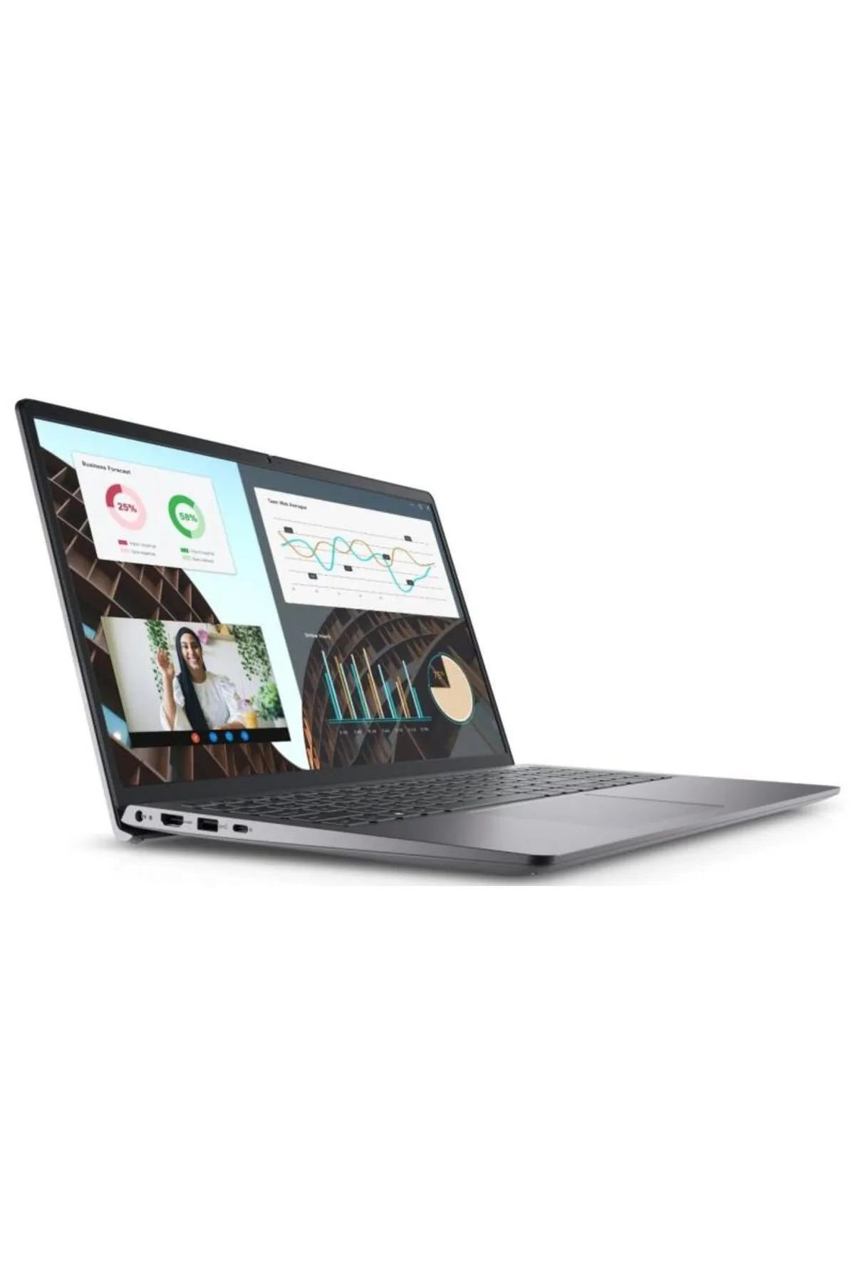 Dell Vostro Intel Core I7 1355U 8gb 512GB SSD Ubuntu 15.6 Fhd Taşınabilir Bilgisayar N1601PVNB3530U