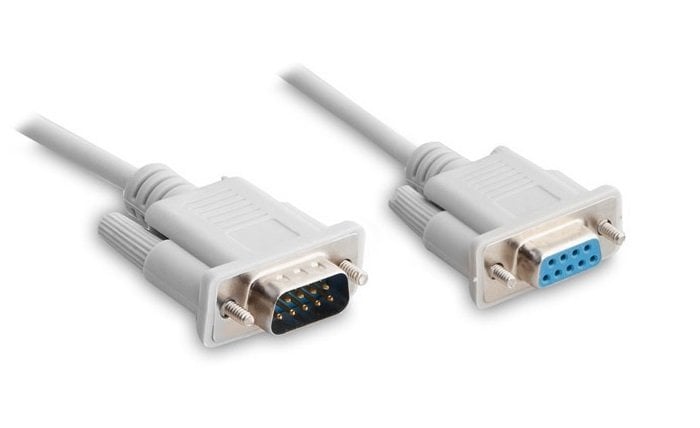 5Mt Rs232 Uzatma Kablosu S-link SL-Db95 9Pin Dişi Erkek Seri Kablo