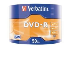 Verbatim DVD-R 4.7GB 16X 120DK 50li Paket