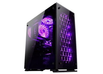 Rampage MAJESTY Tempered Glass Cam 3*120mm RGB Led Fan Usb3.0 + 2*Usb2.0 Pencereli Kasa