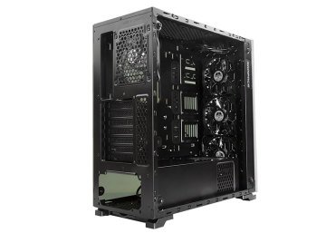 Rampage MAJESTY Tempered Glass Cam 3*120mm RGB Led Fan Usb3.0 + 2*Usb2.0 Pencereli Kasa