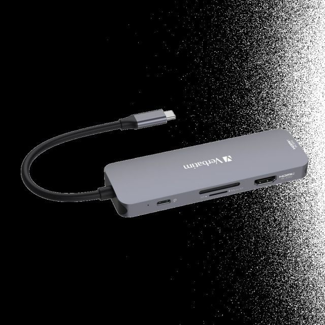 32151 HUB USB-C Pro Multiport 8 Port 2 x HDMI 3xUSB-A 3.2xMicSDxUSB-C