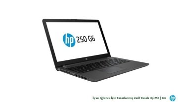 Hp 250 G6 3VK10ES i5-7200U 4Gb 500Gb 2Gb Amd R5 M430 15.6'' Freedos - Hp İş ve Eğlence