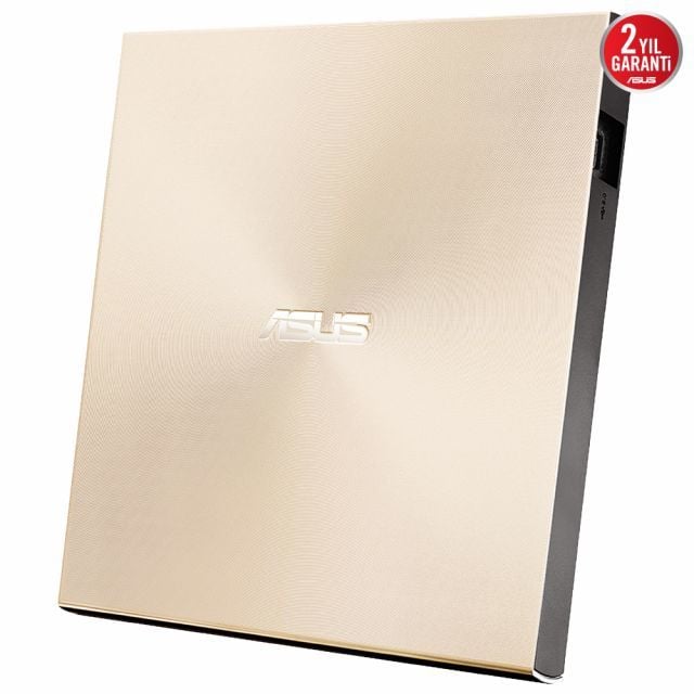 ASUS ASUS ZENDRİVE-U8M SDRW-08U8M-U HARİCİ ULTRA İNCE DVD YAZICI M-DİSC USB TYPE-C ALTIN