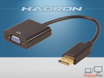 HADRON HD4454/100 DISPLAY TO VGA ÇEVİRİCİ ADAPTÖR HR4454/200