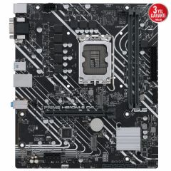 ASUS PRIME H610M-E D4-CSM INTEL H610 LGA1700 DDR4 3200 DP HDMI VGA ÇİFT M2 USB3.2 MATX ÜCRETSİZ UZAKTAN YÖNETİM YAZILIMI ASUS 5X PROTECTION III