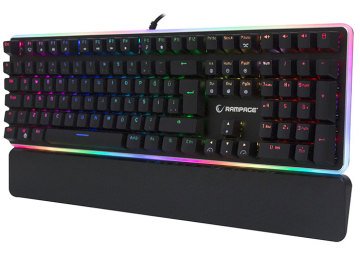 Rampage KB-R96 Ultımate Full Rgb Optik Mekanik Oyuncu Klavyesi - Su Geçirmez Mekanik Klavye