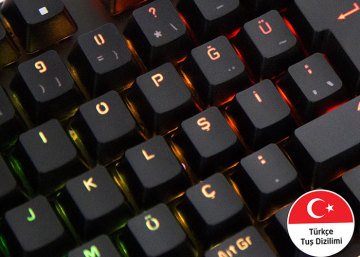 Rampage KB-R96 Ultımate Full Rgb Optik Mekanik Oyuncu Klavyesi - Su Geçirmez Mekanik Klavye