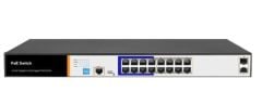PS3016GS Managed Gigabit 16 Port PoE Switch