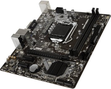Msi intel H310M PRO-D Anakart - 1151 Soket Ddr4 2666MHz Dvi Sata 6Gb/s Usb3.1 mATX