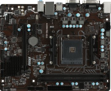MSI A320M PRO-VD/S AMD A320 Soket AM4 DDR4 3200MHz (OC) VGA DVI Anakart