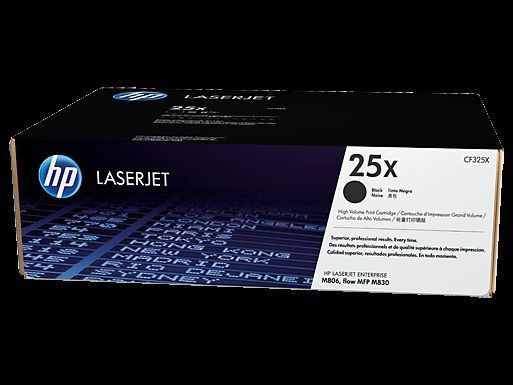 CF325X No 25X Yüksek Kapasite Siyah 40000 Sayfa Lazer Toner