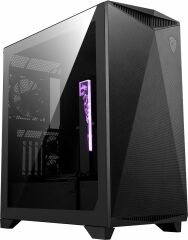 MSI MPG GUNGNIR 300P AIRFLOW TEMPERLI CAM 1X 80MM 2X 6015 FAN 4x120MM FAN ATX BROWN BOX GAMING BILGISAYAR KASASI