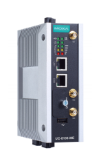 Moxa Uc-8112-Me-t Veri Toplama İşleme İletme Endüstriyel Pc IIoT Din Ray Gateway