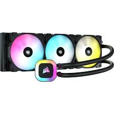CORSAIR CW-9060054-WW H150 RGB 360mm LIQUID CPU COOLER BLACK