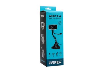 Everest SC-825 300K 480p Usb Mikrofonlu Görüş Ledli Pc Kamera