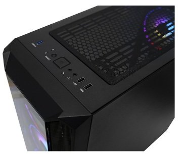 Rampage Hardy Rainbow 600W 80 Plus Gaming Kasa - Temper Cam 4 Adet Fan
