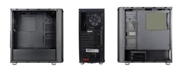 Rampage Hardy Rainbow 600W 80 Plus Gaming Kasa - Temper Cam 4 Adet Fan