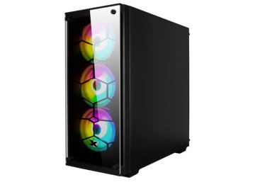 Xigmatek EN41893 Venom X 650W CE 80Plus X-Power 4*12cm RGB Fan Usb3.0 + 2*Usb2.0 Tempered Glass Oyuncu Kasası