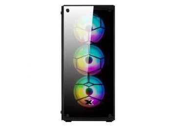 Xigmatek EN41893 Venom X 650W CE 80Plus X-Power 4*12cm RGB Fan Usb3.0 + 2*Usb2.0 Tempered Glass Oyuncu Kasası